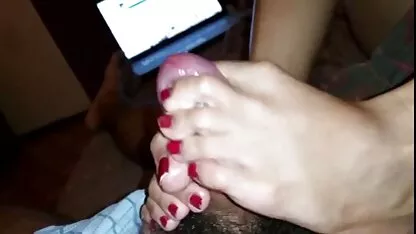 অপেশাদার স্ত্রী দেয় a