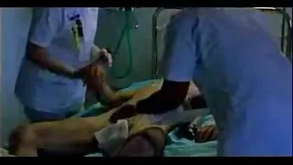 ডিক শেভ করে দুই নার্স